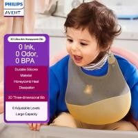 ราคา Philips Avent Childrens 3D Ultra-Thin Honeycomb Bib ผ้ากันเปื้อนซิลิโคน (51050914007)