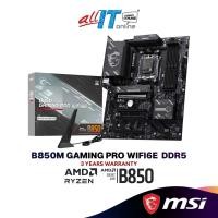 ราคา MSI B850M GAMING PRO WIFI6E Micro ATX (mATX) เมนบอร์ดสําหรับเล่นเกม AMD AM5 ซ็อกเก็ต 4-DDR5 DRAM สล็อต (55903511701)