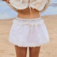 ราคา ส่งต่อ (พร้อมส่ง) Mitr Missing You Skirt สีขาว Milk Size L (50602785524)