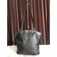 ราคา กระเป๋าสะพายหนังแท้มือสอง (10025769332)