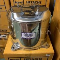 ราคา ถังปั๊มน้ำสแตนเลส Winnet ใช้สำหรับปั๊มน้ำ ฮิตาชิ 1นิ้ว รุ่น 200-250W(ใหม่-ไม่มีเกลียวออโต้) (21795903546)