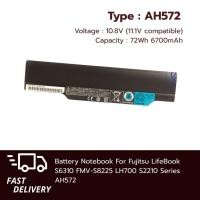 ราคา (ส่งฟรี) Fujitsu Battery Notebook แบตเตอรี่โน๊ตบุ๊ก Fujitsu LifeBook AH572 S6310 FMV-S8225 LH700 S2210 ประกัน 6 เดือน (7344624128)