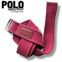 ราคา เข็มขัดผ้าแคนวาส O ring belt POLO by Ralph Lauren (40020578773)