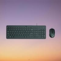 ราคา คีย์บอร์ดและเมาส์ HP 150 Combo แบบมีสาย USB HP150 HP 150 (40155779573)