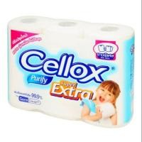 ราคา เซลล็อกซ์ พิวริฟาย ซูเปอร์ เอ็กซ์ตร้า กระดาษชำระ หนา 2 ชั้น ยาวพิเศษ 131.5ม. 6 ม้วน (4705767036)