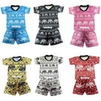 ราคา ชุดลายช้างเด็ก ชุดเด็กลายช้าง เสื้อลายช้าง กางเกงลายช้าง (12197003222)