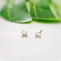 ราคา ต่างหูมุกดาหาร (Moonstone Earrings) (4680269559)