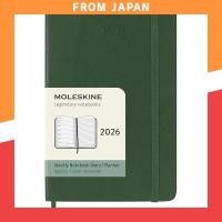 ราคา Moleskine Planner January 2026 Start 12-Month Weekly Diary Pocket Size (9cm x 14cm) Soft Cover Myrtle Green DSK1512WN2Y26 (43265397357)