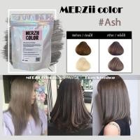 ราคา Merzii color สี Ash ทรีทเม้นท์เปลี่ยนสีผม ผสมเคราติน ไม่ทำให้ผมเสีย (6811171283)