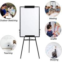 ราคา กระดานฟลิปชาร์ท ไวท์บอร์ดพร้อมขาตั้ง แม่เหล็ก พับเก็บได้ ขนาด 60x90 ซม ไวท์บอร์ดแม่เหล็ก ออฟฟิศ Whiteboard Flipchart (19277228252)