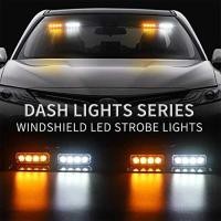 ราคา 2 ไฟเตือนฉุกเฉินไฟกระพริบ ใน 1 LED ไฟกระพริบรถสำหรับแถ (24137780922)