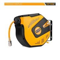 ราคา DINGQI ตลับโรล โรลสปริง โรลม้วนเก็บสายลม PVC อัตโนมัติ สายยาว 20 เมตร 516 นิ้ว พร้อมชุดข้อต่อ 14 นิ้วได้ใช้ทันใจ (25981927389)