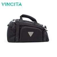 ราคา Vincita กระเป๋าแร็ค วางบนตะแกรง ไซต์ใหญ่ มีสายสะพาย พร้มผ้าคลุมกันฝน บุรองซับในด้วยผ้าขนแกะขนาด 5 มม. วินสิตา B181XL (5163510682)