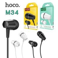 ราคา Hoco M34 หูฟังพร้อมไมค์คุยโทรศัพท์ได้ Honor Music Universal Earphone With Microphone (1541756559)