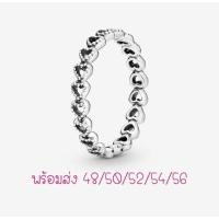 ราคา (ของแท้100%)Pandora silver ring แหวนหัวใจ (15870076628)