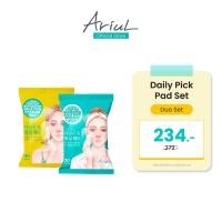 ราคา ARIUL Daily Pick Pad Set (First step of skincare + Last step for cleansing) (27636211165)