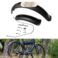 ราคา บังโคลนจักรยาน Mudflap ชุดด้านหน้าด้านหลังสากลน้ําหนักเบาป้องกันล้อ (43500699856)