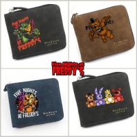 ราคา Five Nights at Freddy's กระเป๋าซิปหนังPUเมทต์ ความจุเยอะ พกพาสะดวก (45603553714)