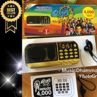 ราคา วิทยุเพลงเก่า ลูกทุ่ง ลูกกรุง สุดยอดเพลงดังอมตะ Distar 4000 เพลง(รุ่นใหม่ล่าสุด) รวมเพลงนักร้องยอดนิยมยุคเก่าต้นฉบับ. (3932825024)