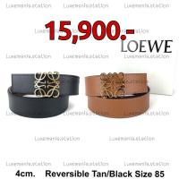ราคา : New!! Loewe Belt 4 cm.‼️ก่อนกดสั่งรบกวนทักมาเช็คสต๊อคก่อนนะคะ‼️ (29386517328)