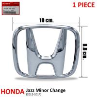 ราคา Logo โลโก้หน้ากระจัง โลโก้ติดกระจังหน้า "H" ของแท้ สีโครเมียม สำหรับ Honda Jazz Minor Change ปี 2012-2014 (8914582033)