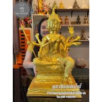 ราคา พระพรหมสี่หน้าขนาดหน้าตัก 9 นิ้ว แร่เหล็กน้ำพี้ (24590622376)