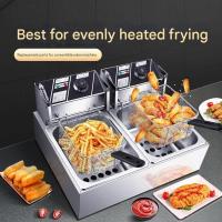 ราคา หม้อทอดไฟฟ้าเชิงพาณิชย์ขนาดใหญ่ ตัวหม้อหนา ทนทาน ใช้งานได้หลากหลายฟังก์ชั่น (45805012462)
