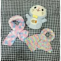 ราคา ผ้าพนคอไหมพรมเด็กสีเรนโบว์มือสอง (21759384360)