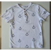ราคา H&M Kids เสื้อยืดเด็ก ลายสมอเรือ Size EUR 116, UK 5-6Y (26770473405)