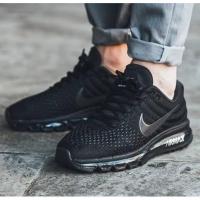 ราคา Nike Air Max 2017 Triple Black Mens Sneakers Size US 7-15 Casual Shoes New✅ | (43453813111)
