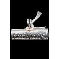 ราคา ตะกรุดนารายณ์แปลงรูปอาจารย์นอง วัดทรายขาว จ.ปัตตานี เนื้อเงิน รุ่นอายุครบ80ปี ปี 2535 (มาพร้อมบัตรรับรองท่าพระจันทร์) (24513723047)