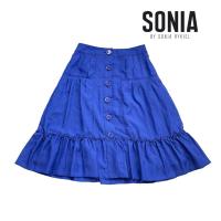 ราคา SONIA RYKIEL Poly-Silk Skirt made in Japan (24119859001)