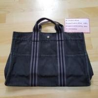 ราคา ❗SALE❗สุดปกติ❌3990 ลดเหลือ 1790กระเป๋าผ้าhermes มือสองของแท้100% (2601100528)