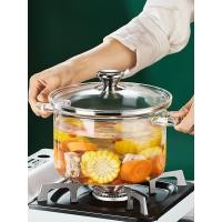 ราคา หม้อแก้ว borosilicate สูงในครัวเรือนที่ทนแก๊สอุณหภูมิสูงเปิดเปลวไฟโปร่งใสหม้อสตูว์หูสองหม้อหม้อหม้อ (42617272950)