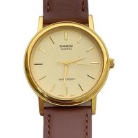 ราคา CASIO Women's Watch Analog Leather GLD BRW MTP-1095 Direct from Japan Secondhand (26976711162)