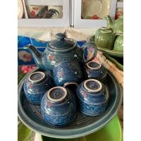 ราคา ชุดน้ำชาลายไทยดอกพุดตาน (18077649229)