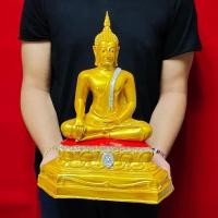 ราคา พระพุทธรูป ปางสะดุ้งมาร ประทับบัลลังก์บัวฐานสิงห์(หน้าตัก9นิ้ว สูง40ซม.)ผ่านพิธีพุทธาภิเษกแล้วเป็นพระพุทธรูปที่งดงามมาก (9985011334)