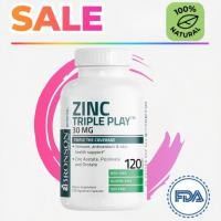 ราคา ผลิตภัณฑ์เสริมอาหาร Bronson 100% สังกะสี Triple Play: สนับสนุน - ระบบภูมิคุ้มกัน, สารต้านอนุมูลอิสระ & สุขภาพผิว (42469177700)