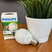 ราคา หลอดไฟ ฟิลิปส์ (Philips) E27 ขั้วแบบเกลียว 8W 220-240V แสง 2700K ให้ความสว่างนาน 6000 ชั่วโมง (22278728228)