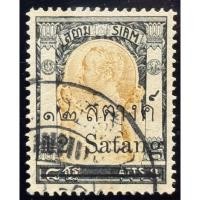 ราคา 2452 แสตมป์รัชกาลที่ 5 ชุดวัดแจ้งแก้สตางค์ ดวง 8 อัฐ แก้เป็น 12 สตางค์ ใช้แล้ว (24308417323)