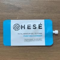 ราคา Hese Total Makeup Gel to Foam Purifying Cleanser 10 g. (7513914418)