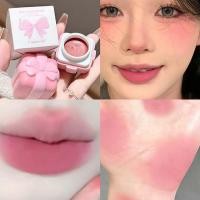 ราคา Matte Mist Blush & Lip Paste Matte Face Blush Soft Cream ลิปสติกให้ความชุ่มชื้นสําหรับผู้เริ่มต้นแต่งหน้า Experts (49953419216)