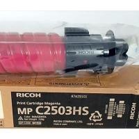 ราคา Ricoh MP C2503HS หมึกเครื่องถ่ายเอกสาร ของแท้ สีม่วง-แดง Aficio MP C2003 / MP C2003SP / MP C2003ZSP (43958694330)