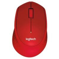 ราคา MOUSE (เม้าส์ไร้สายไร้เสียงคลิก) LOGITECH M331 RED WIRELESS SILENT PLUS CORDLESS (41473252151)