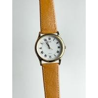 ราคา ALBA “ตัวเรือนกลม อะไหล่ทอง หน้าปัดสีขาว หลักเวลาเลขโรมันสีดำ ชุดเข็มดำทอง“ (29075827618)