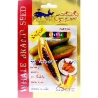 ราคา เมล็ดพันธุ์มะละกอ แขกดำ ผลใหญ่ ดก เนื้อสีส้ม หวาน อร่อย 20 เมล็ด (2007229927)