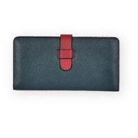 ราคา VARO กระเป๋าสตางค์ หนังแท้ยาว VINZGreenL (สีเขียว) (3813461)