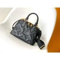ราคา LOUIS VUITTON Alma BB กระเป๋าถือหนังลูกวัวทรงเปลือกหอย ขนาดเล็ก สำหรับผู้หญิง M59793 740 (28484085445)
