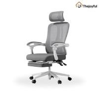 ราคา thejoyful เก้าอี้ทำงาน เก้าอี้คอม Office Chair ปรับสูงต่ำได้ พนักพิงปรับระดับ ฟองน้ำนุ่ม นั่งสบาย รองรับดี (28293473647)