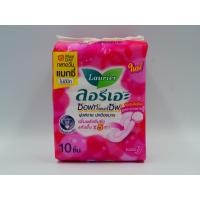 ราคา ลอรีเอะ ผ้าอนามัย ซอฟท์แอนด์เซฟแมกซี่ ไม่มีปีก กลางวัน ยาว 22ซม. 10 ชิ้น (6865673766)